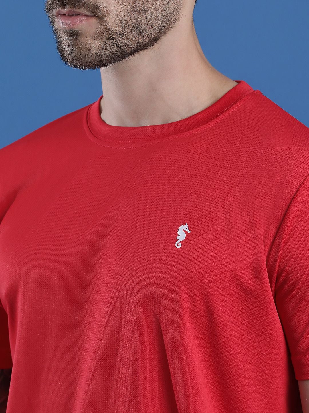 Men’s Round Neck T-Shirt – Regular Fit Casual Half Sleeve Cotton Tee