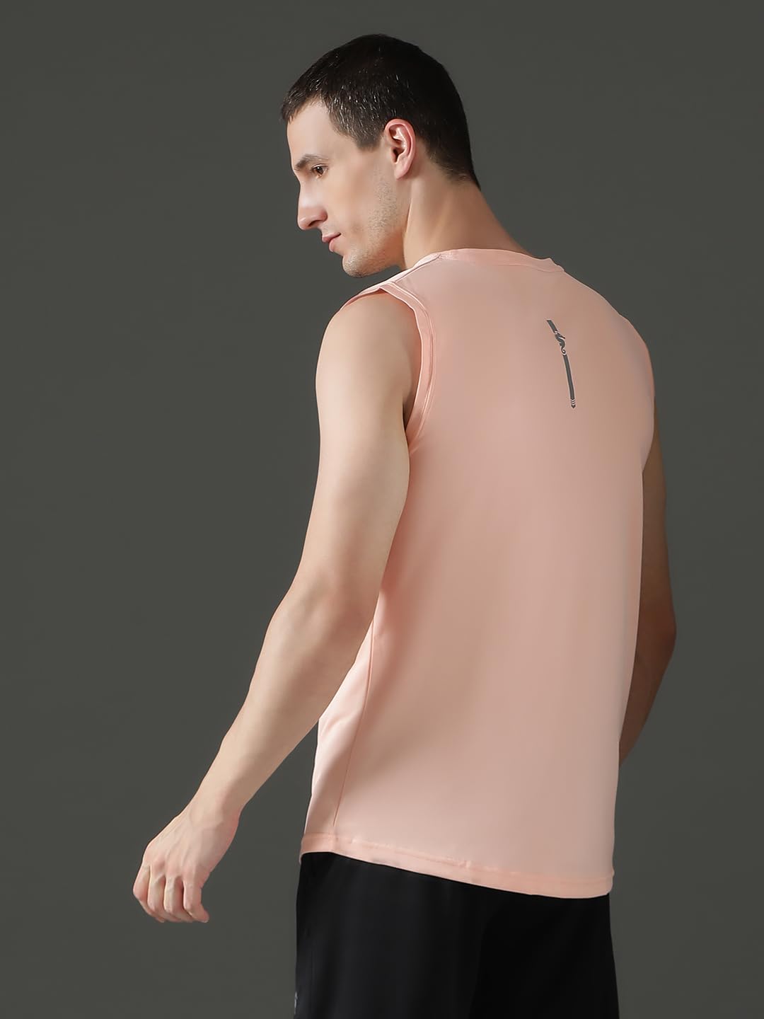 Men's Lightweight Gym Set – Peach Activewear Co-Ord - Image 4