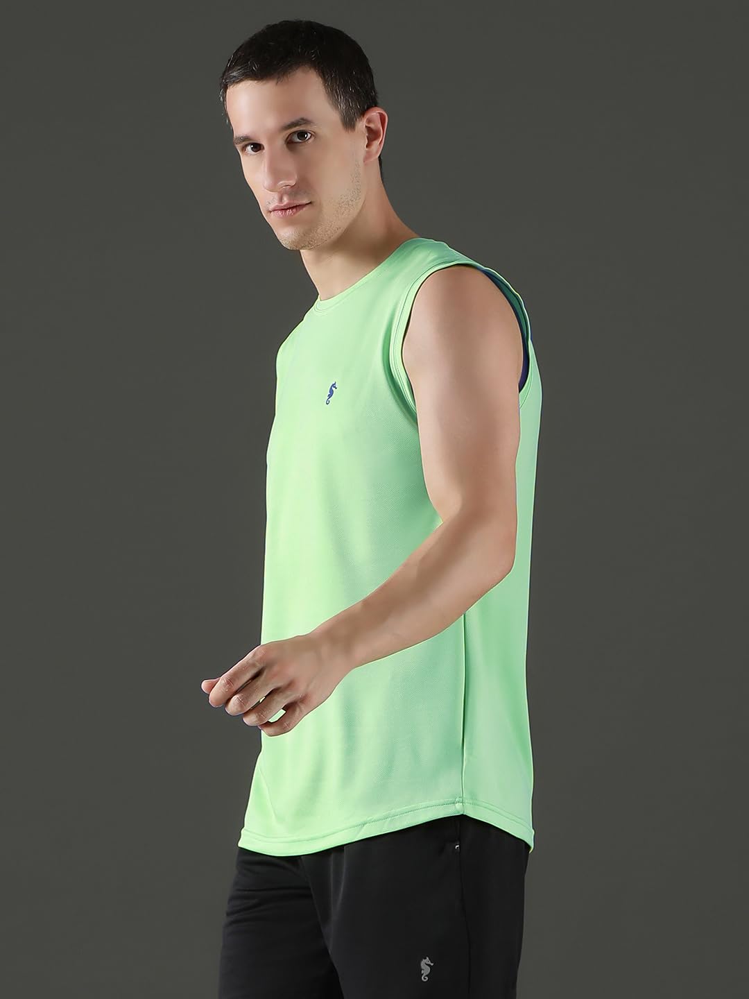 Men's Sleeveless Activewear Set – Mint Gym Co-Ord - Image 6