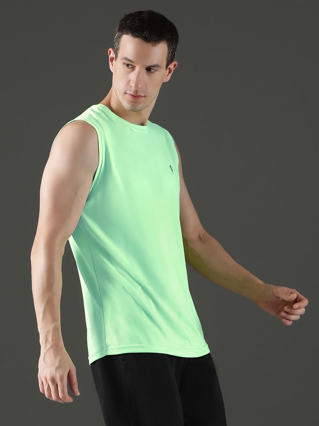 Men's Sleeveless Activewear Set – Mint Gym Co-Ord - Image 5