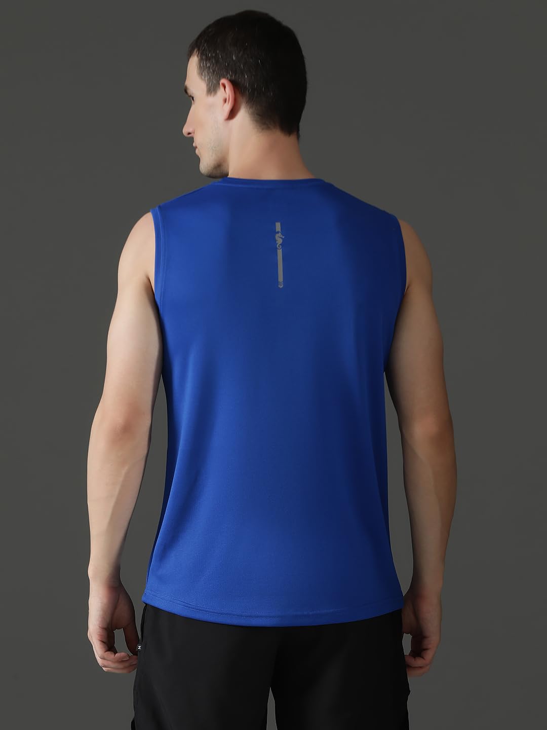 Men's Sports Co-Ord Set – Blue Performance Gym Wear - Image 4