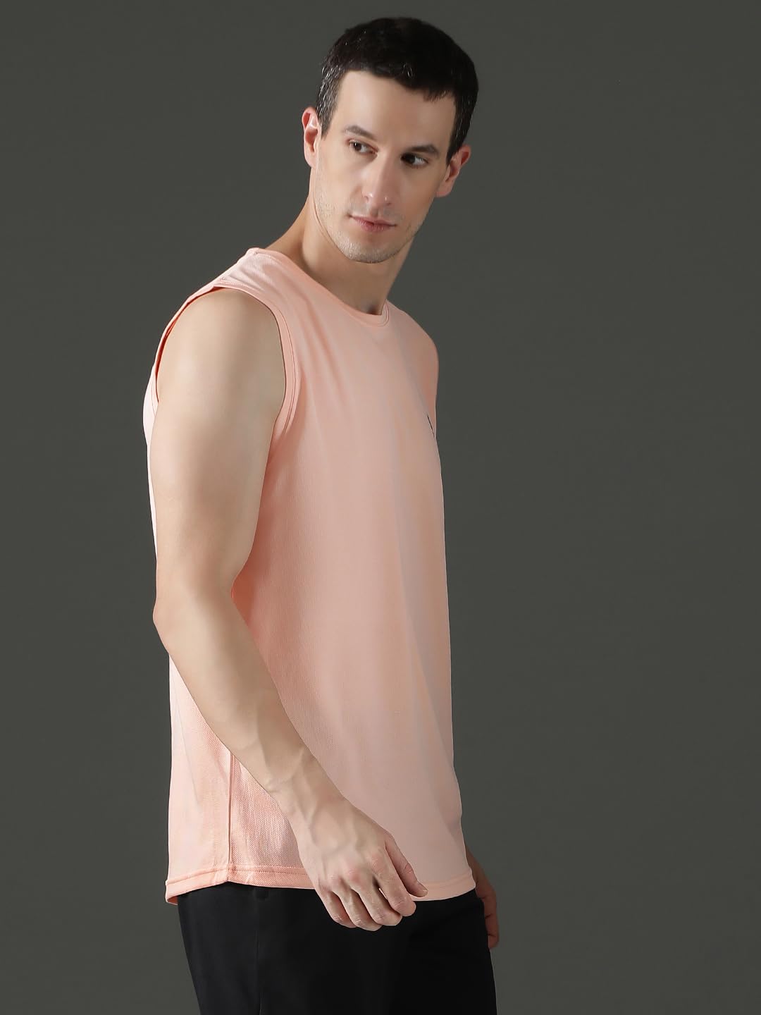Men's Lightweight Gym Set – Peach Activewear Co-Ord - Image 5