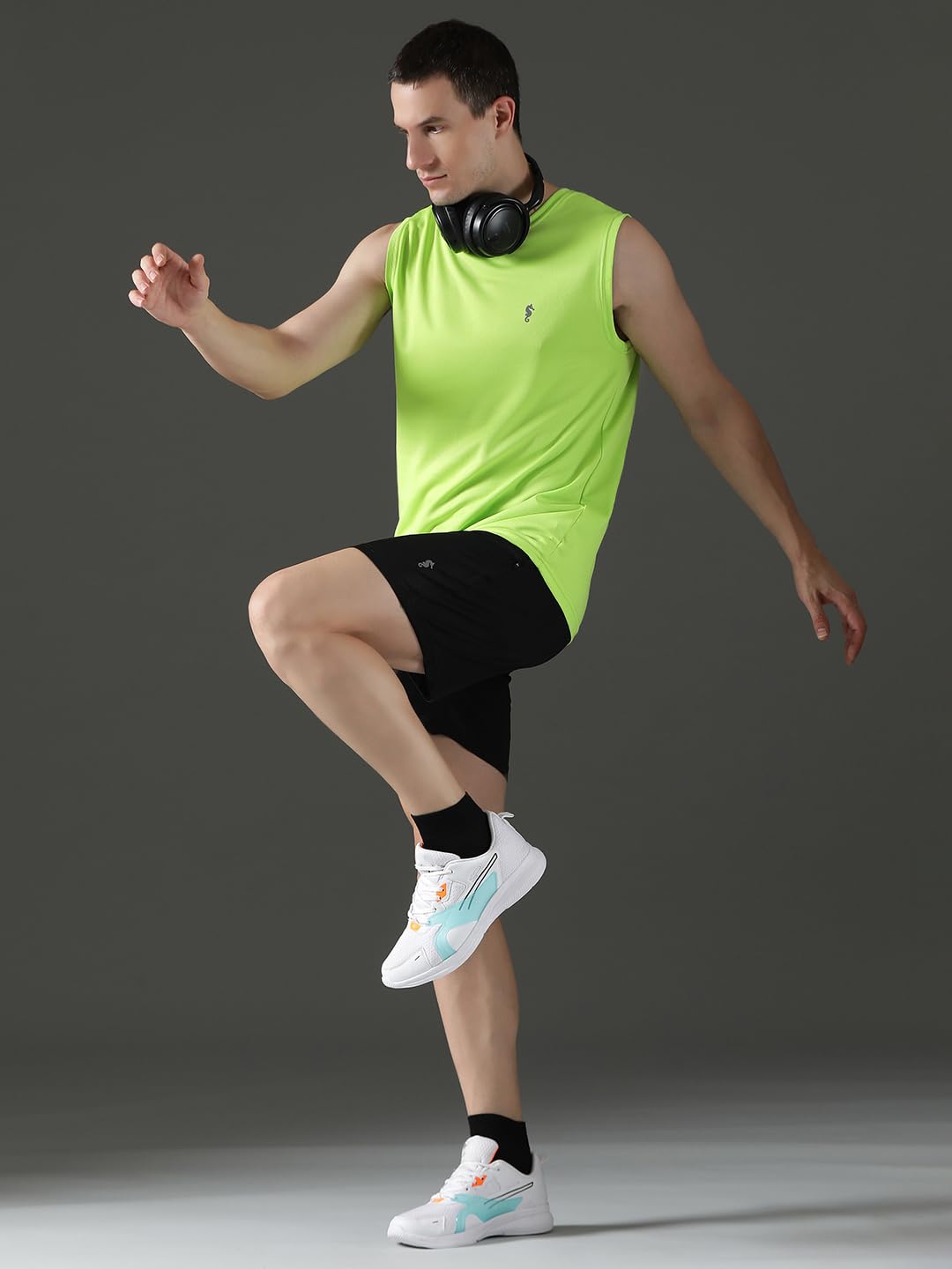 Men's Sports Gym Co-Ord Set – Neon Training Wear - Image 6