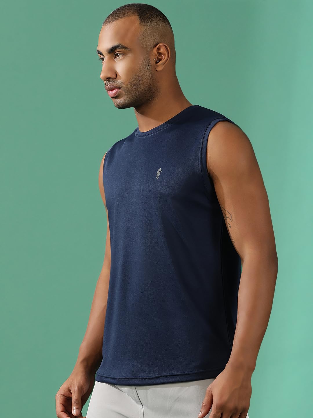Men's Performance Gym Set – Navy Activewear Co-Ord - Image 6