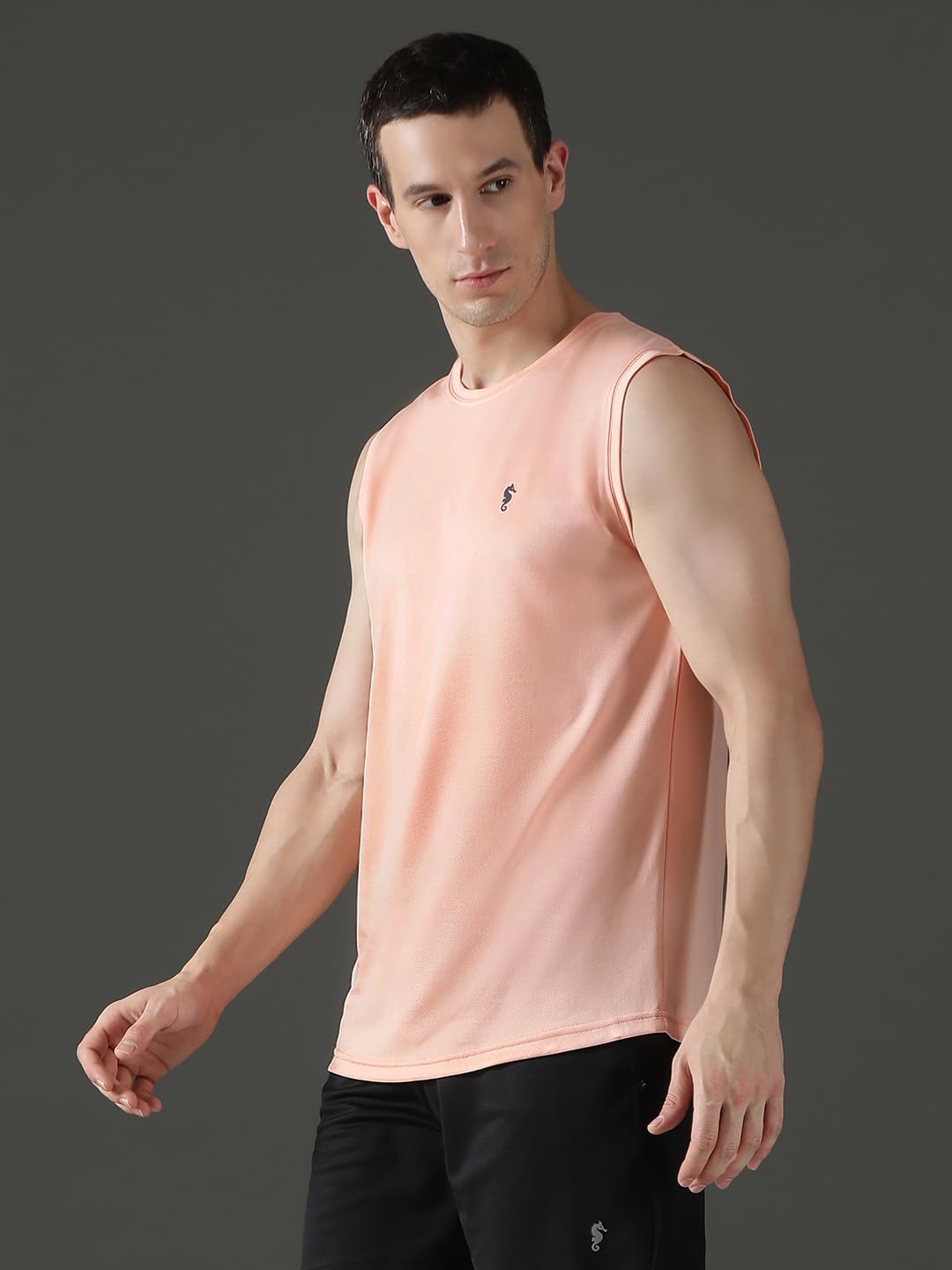 Men's Lightweight Gym Set – Peach Activewear Co-Ord - Image 6