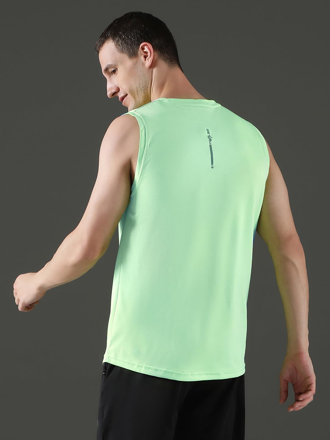 Men's Sleeveless Activewear Set – Mint Gym Co-Ord - Image 4