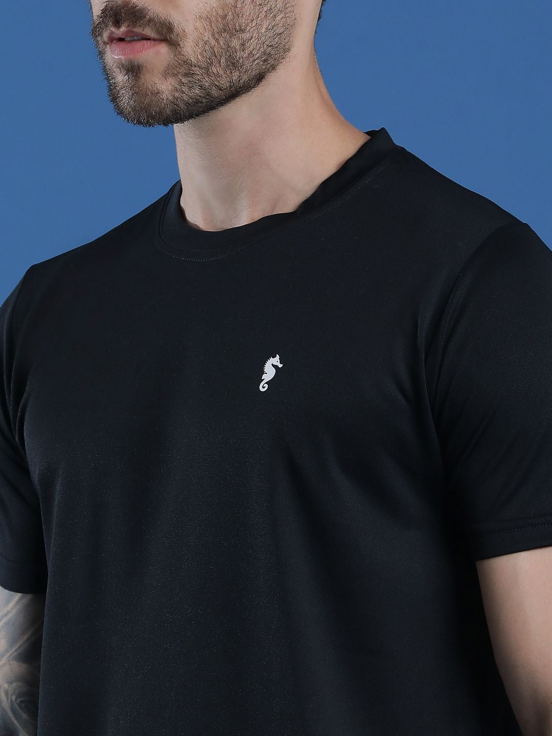 Men’s Round Neck T-Shirt – Regular Fit Casual Half Sleeve Cotton Tee