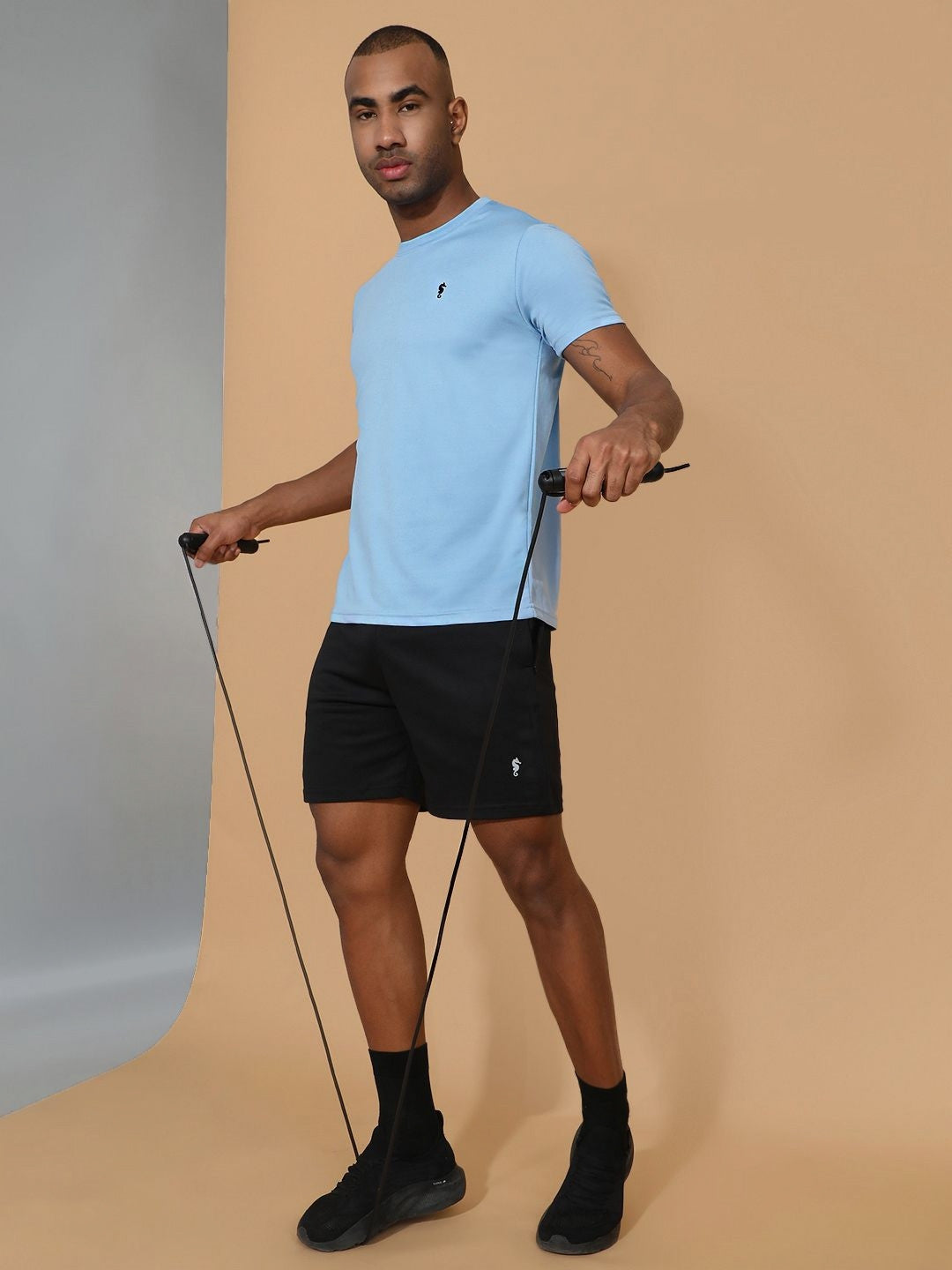 Men’s Round Neck T-Shirt – Regular Fit Casual Half Sleeve Cotton Tee