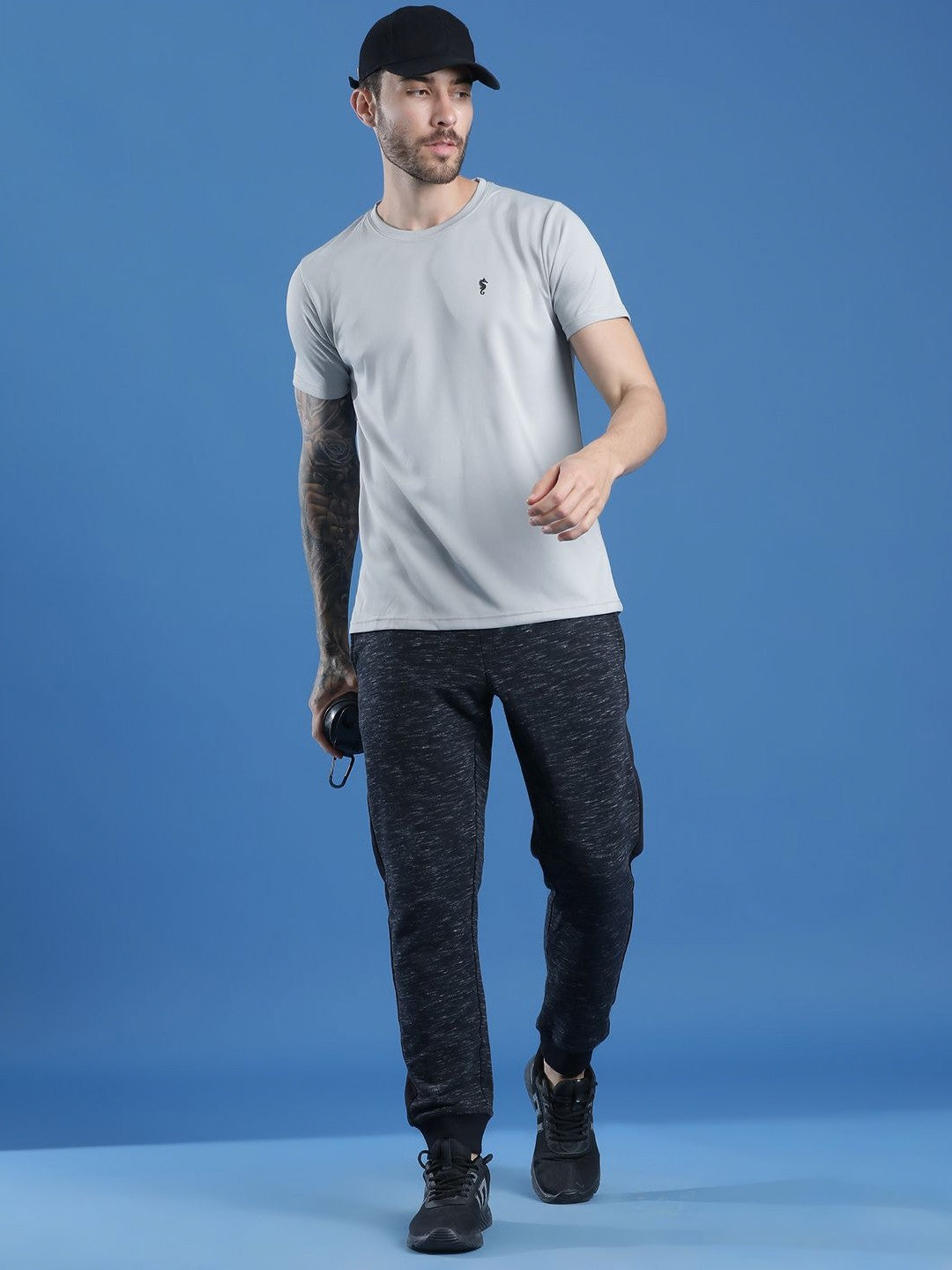 Men’s Round Neck T-Shirt – Regular Fit Casual Half Sleeve Cotton Tee