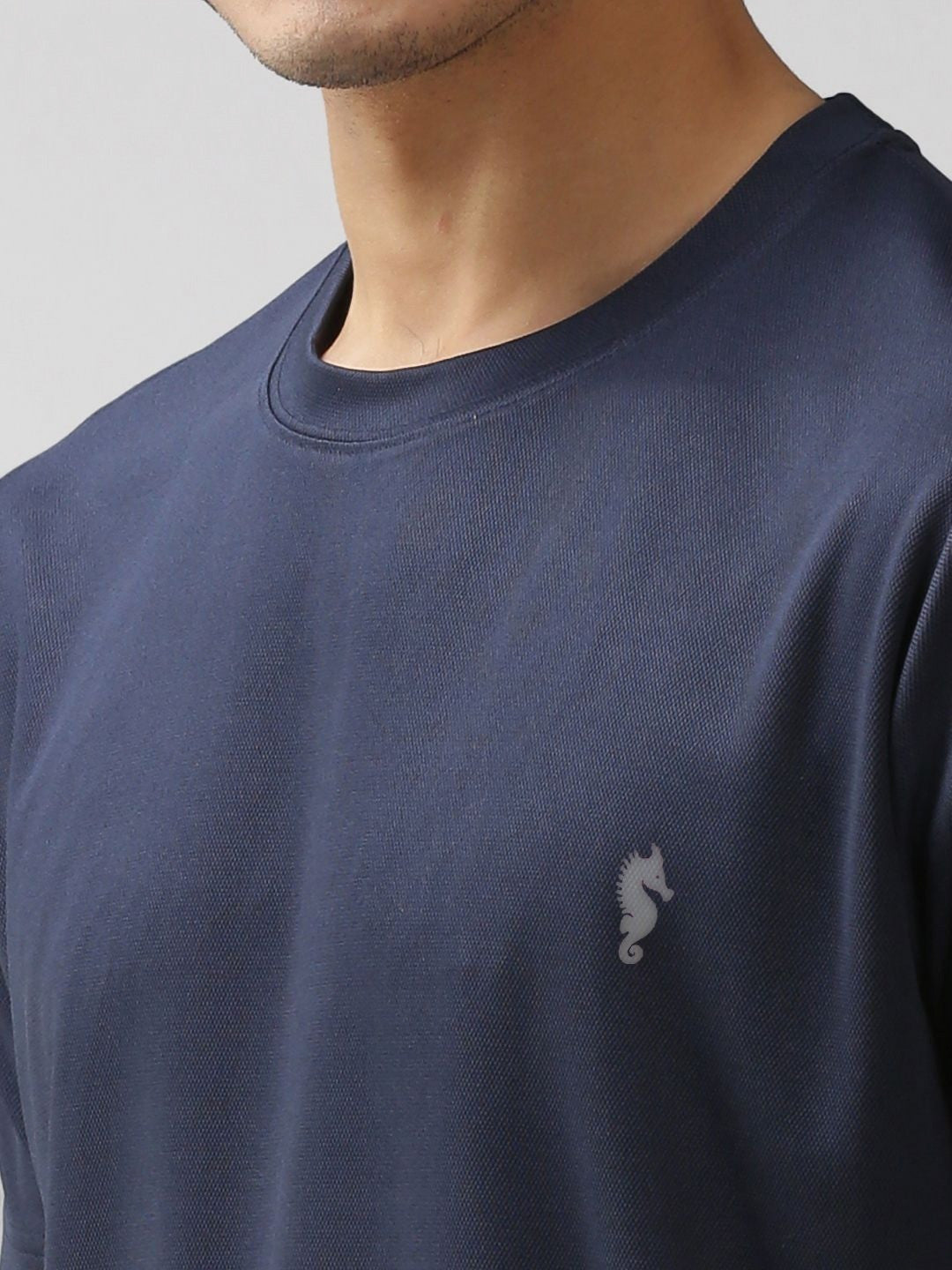 Men’s Round Neck T-Shirt – Regular Fit Casual Half Sleeve Cotton Tee