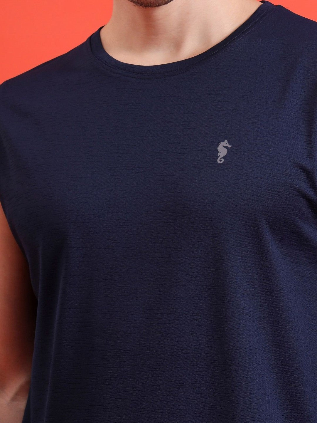 Men’s Dri-Fit Sleeveless Round Neck Slim Fit T-Shirt