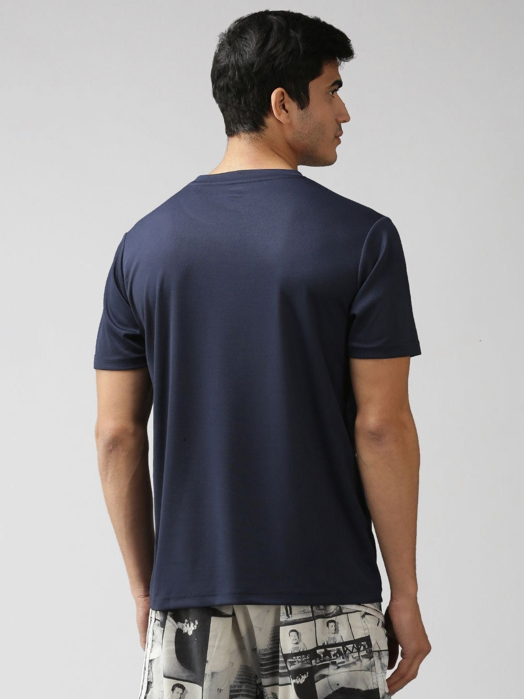 Men’s Round Neck T-Shirt – Regular Fit Casual Half Sleeve Cotton Tee