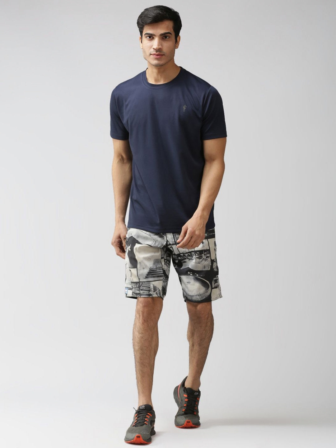 Men’s Round Neck T-Shirt – Regular Fit Casual Half Sleeve Cotton Tee