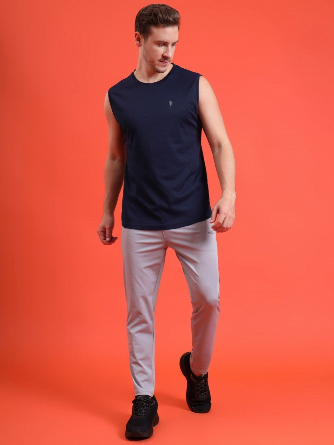 Men’s Dri-Fit Sleeveless Round Neck Slim Fit T-Shirt