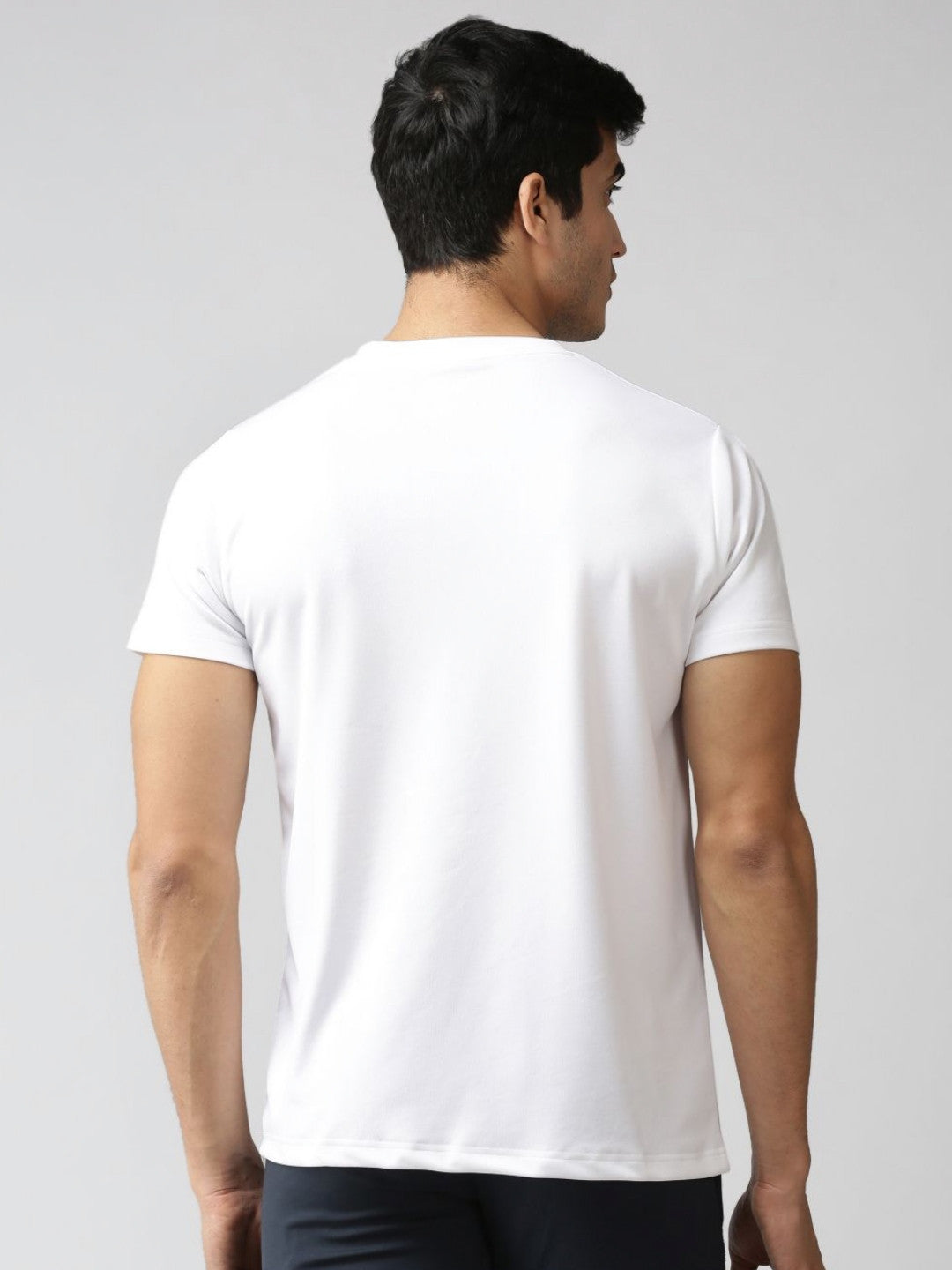 Men’s Round Neck T-Shirt – Regular Fit Casual Half Sleeve Cotton Tee