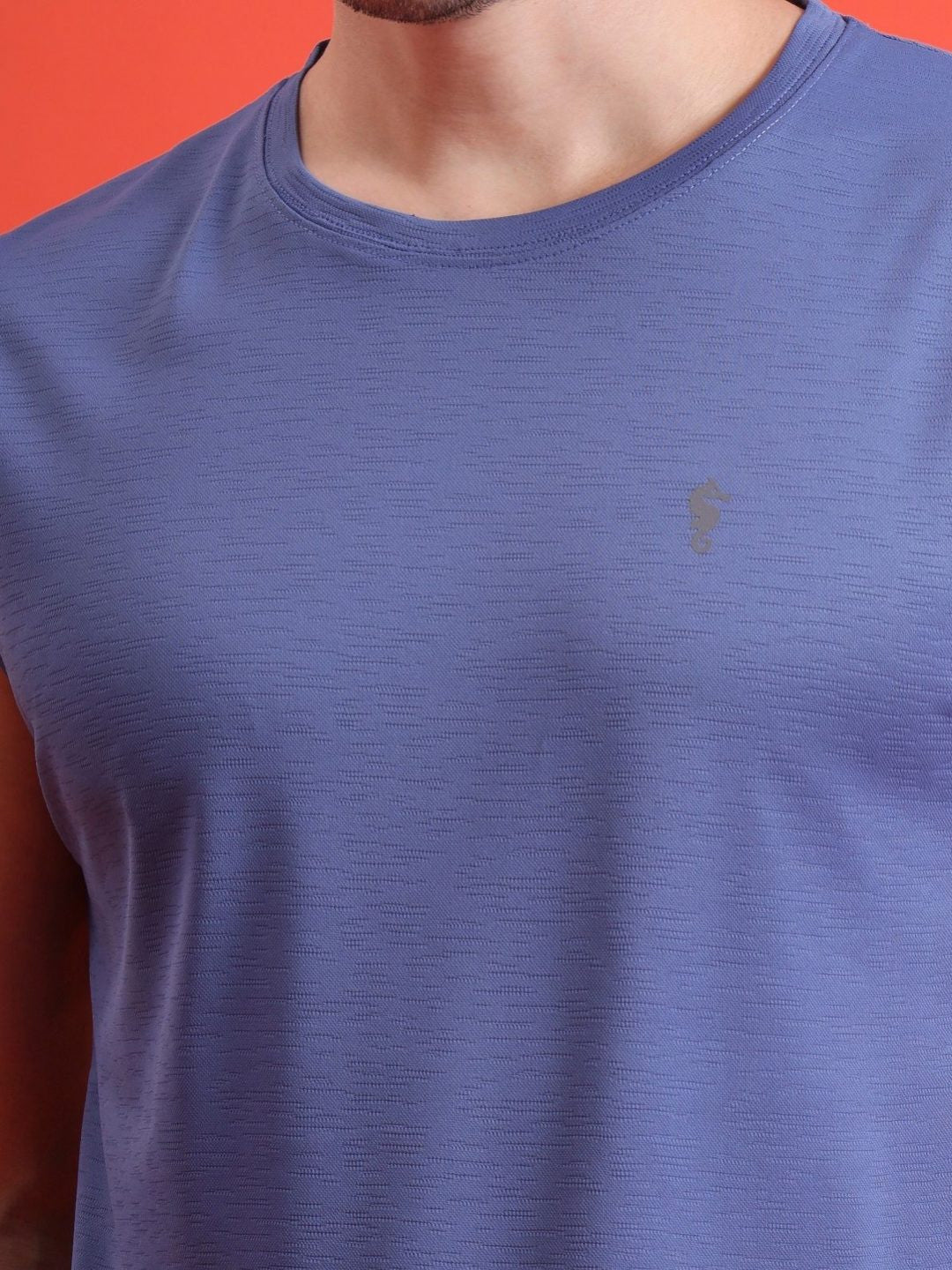 Men’s Dri-Fit Sleeveless Round Neck Slim Fit T-Shirt