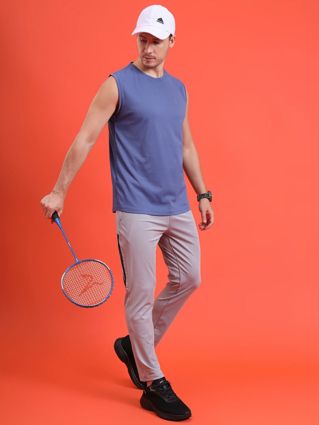 Men’s Dri-Fit Sleeveless Round Neck Slim Fit T-Shirt