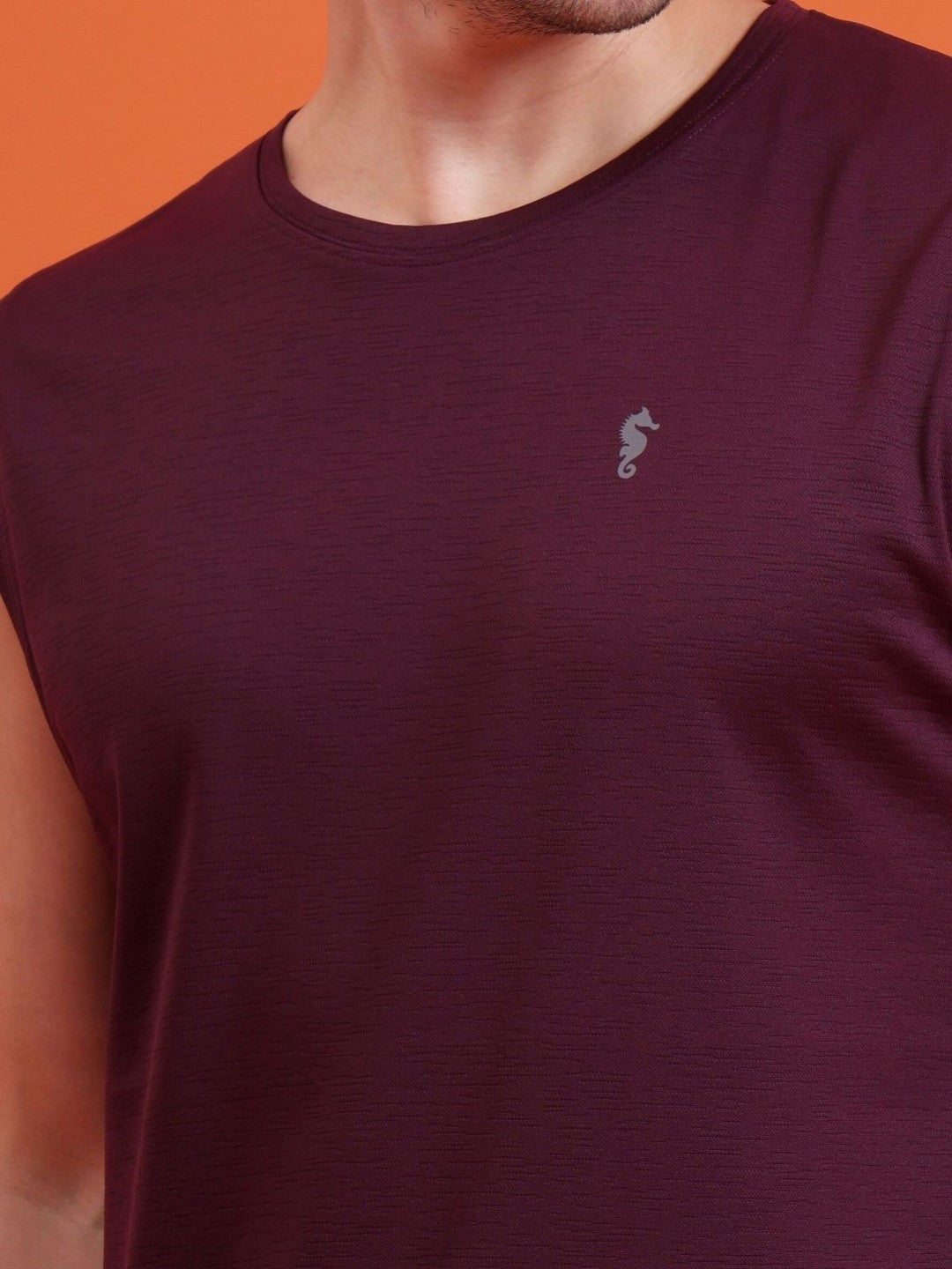 Men’s Dri-Fit Sleeveless Round Neck Slim Fit T-Shirt