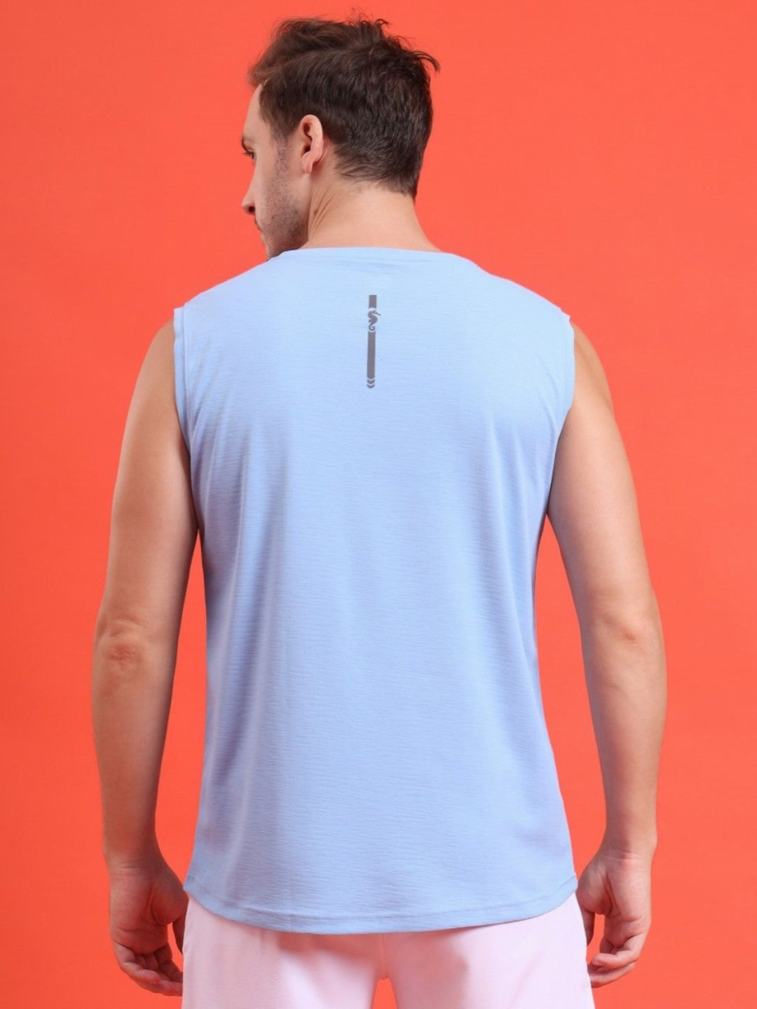 Men’s Dri-Fit Sleeveless Round Neck Slim Fit T-Shirt